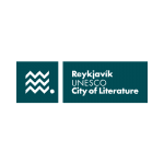 A logo of reykjavík city of literature